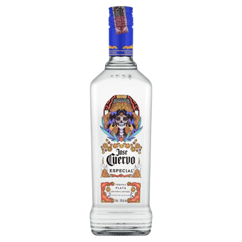 Tequila Plata Calavera Jose Cuervo Especial Garrafa 750ml Edição Limitada