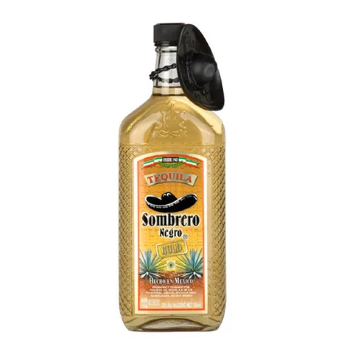 Tequila Sombrero Negro 750ml Gold - SOMBRERO NEGRO