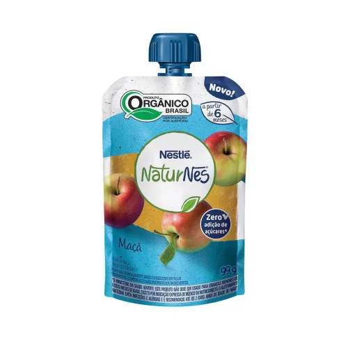 PURÊ ORGÂNICO NESTLÉ NATURNES MAÇÃ 99G - ORGANICO