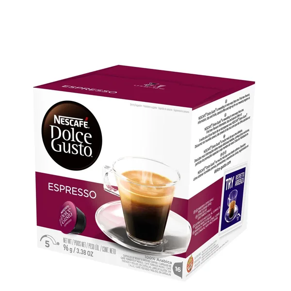 Café Em Cápsulas Espresso Dolce Gusto Nestlé 96g - NESCAFE - Mercearia