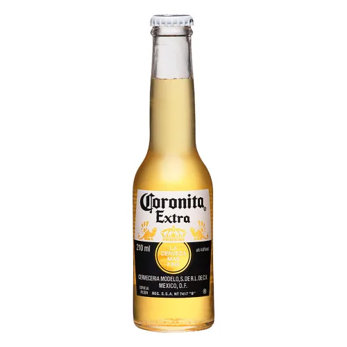 CERVEJA PILSEN CORONITA EXTRA GARRAFA 210ML - CORONITA EXTRA