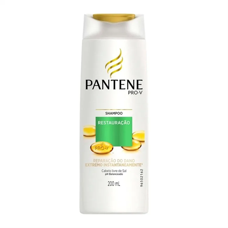 Shampoo Pantene Restauração 200ml - PANTENE - Higiene E Beleza