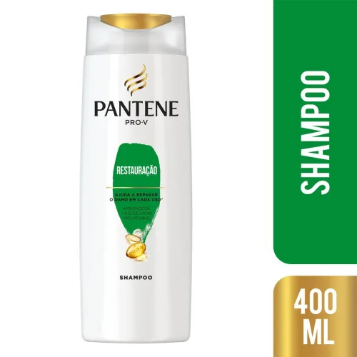 Shampoo Pantene Restauração Profunda 400 Ml - PANTENE - Higiene E Beleza