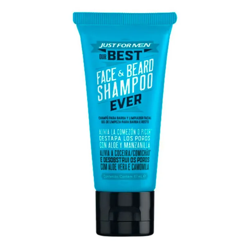 Shampoo para Barba e Rosto Grecin Best Face & Beard 97ml