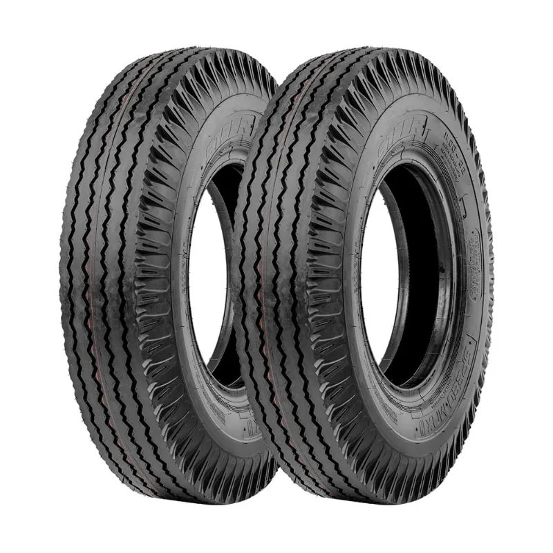 Jogo 2 Pneus Speedmax Aro 16 Steer 7.50-16 123/119M tt 14 Lonas