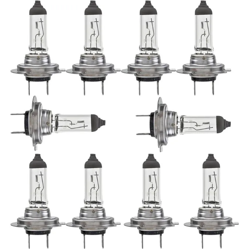 Kit 10 Lâmpadas Caminhões Farol Biodo H7 24v 70w Hella