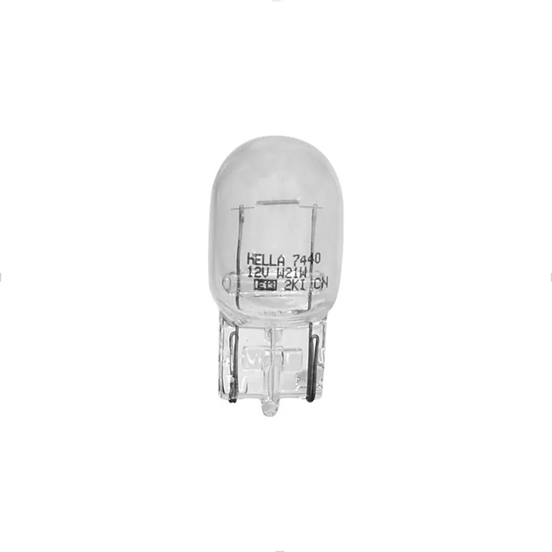 Lâmpada Super Pingão W21W 12V 21W Luz Branca Original 7440 Hella