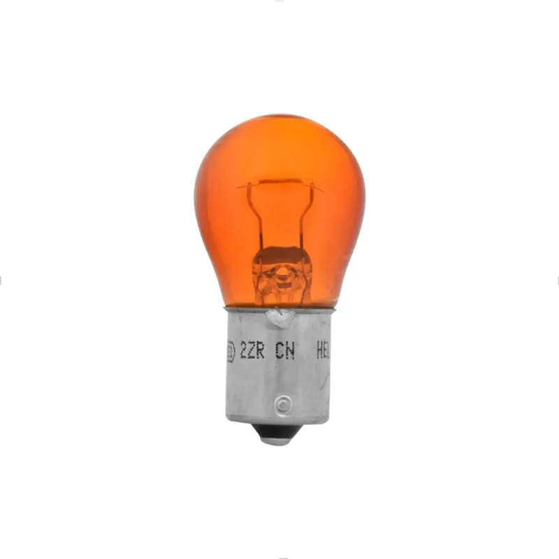 Lâmpada PY21W 1 Polo 12V 21W Âmbar Pinos Encontrados Y Original 7507 HE Hella