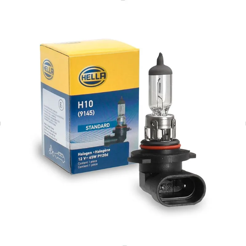 Lâmpada H10 Original 3200K 12V 42W Standard 9145 Hella