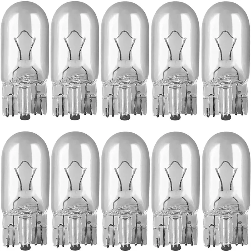 Kit 10 Lâmpadas Esmagada W3w 24v W2 1x9 5d Sinalização Hella
