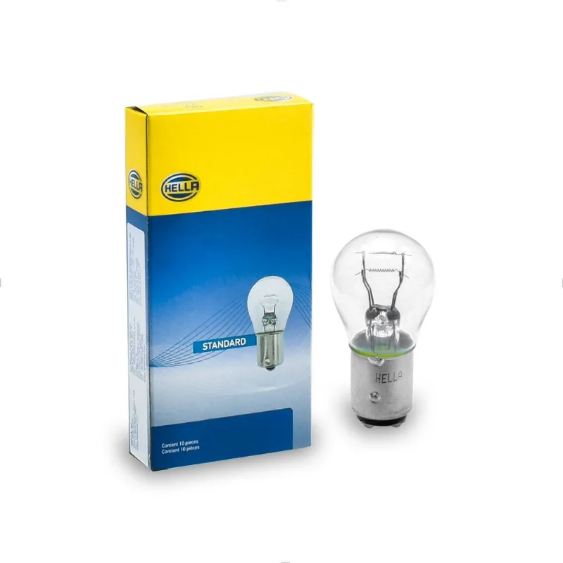 Lâmpada P21/5W 2 Polos 12V 21/5W Branca Pinos Desencontrados Original 7528 Hella