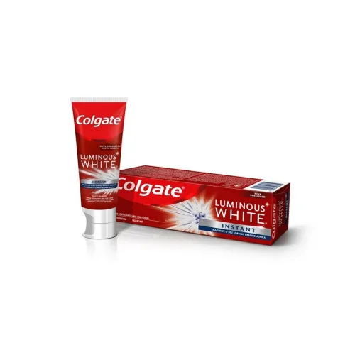 Creme Dental Instant White Luminous White Colgate Caixa 70g - COLGATE - Higiene E Beleza