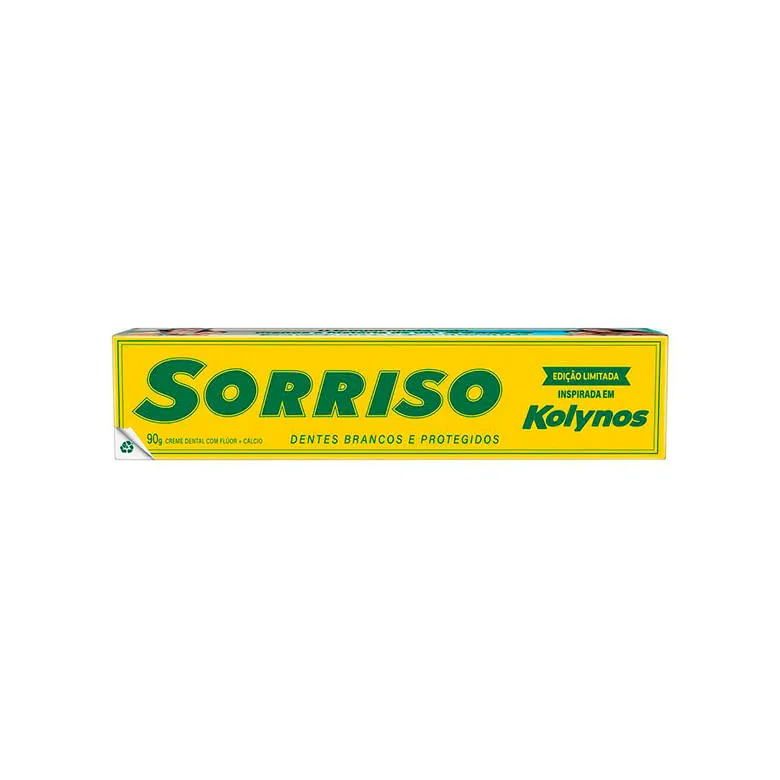 Creme Dental Sorisso Kolynos Edição Limitada 90g - Sorriso - Higiene E Beleza