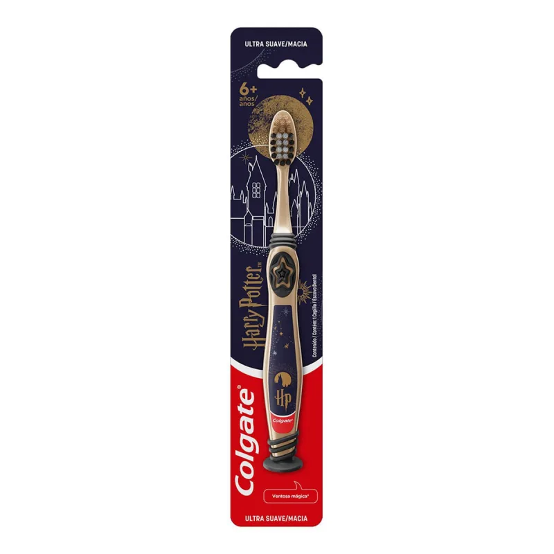 Escova Dental Infantil Colgate Harry Potter Ultramacia 1 Unidade - Colgate - Escova De Dente