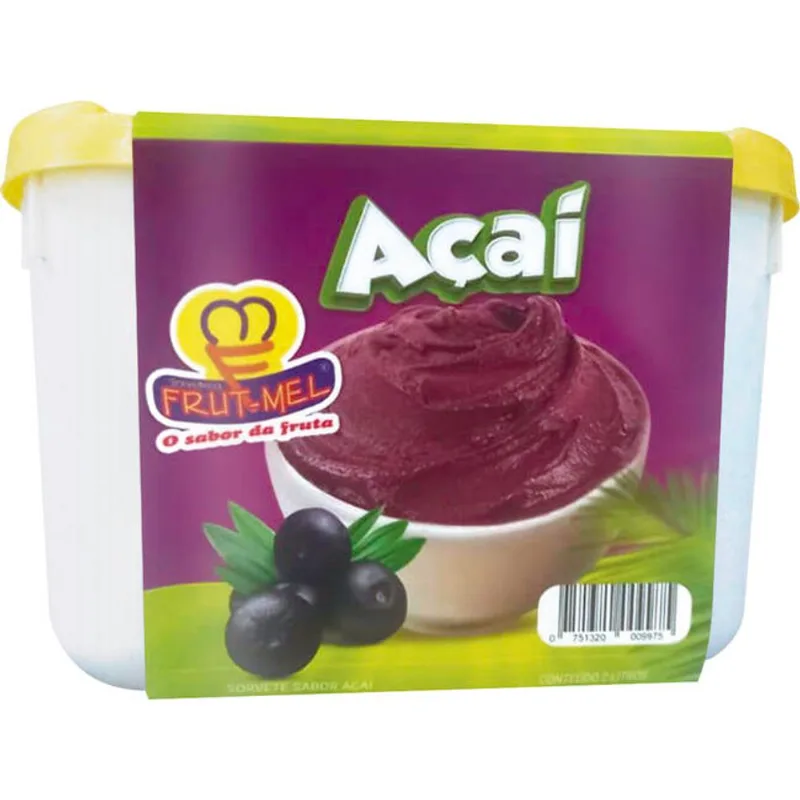 Sorvete Frut-Mel Açaí 2L