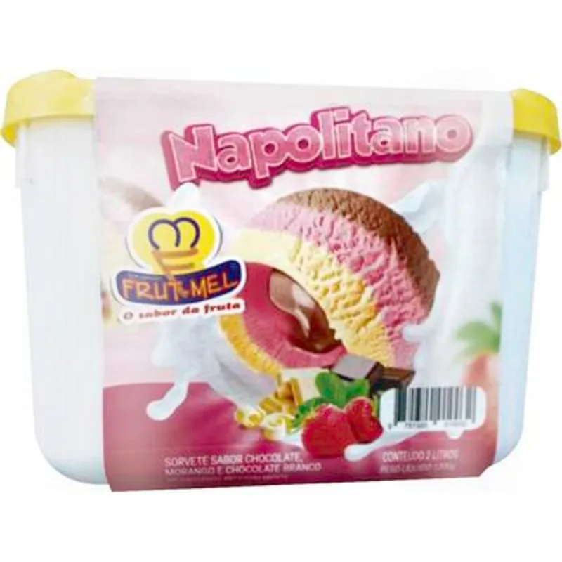 Sorvete Frut-mel Napolitano 2L