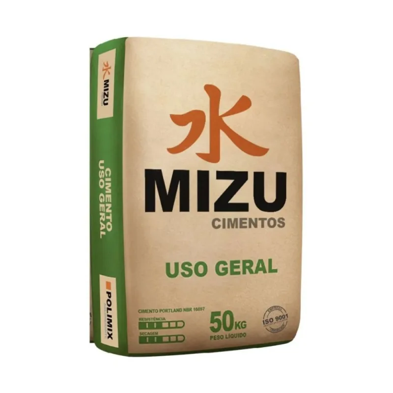 Cimento CPIII 40RS 50Kg Mizu - MIZU - Materiais De Construção
