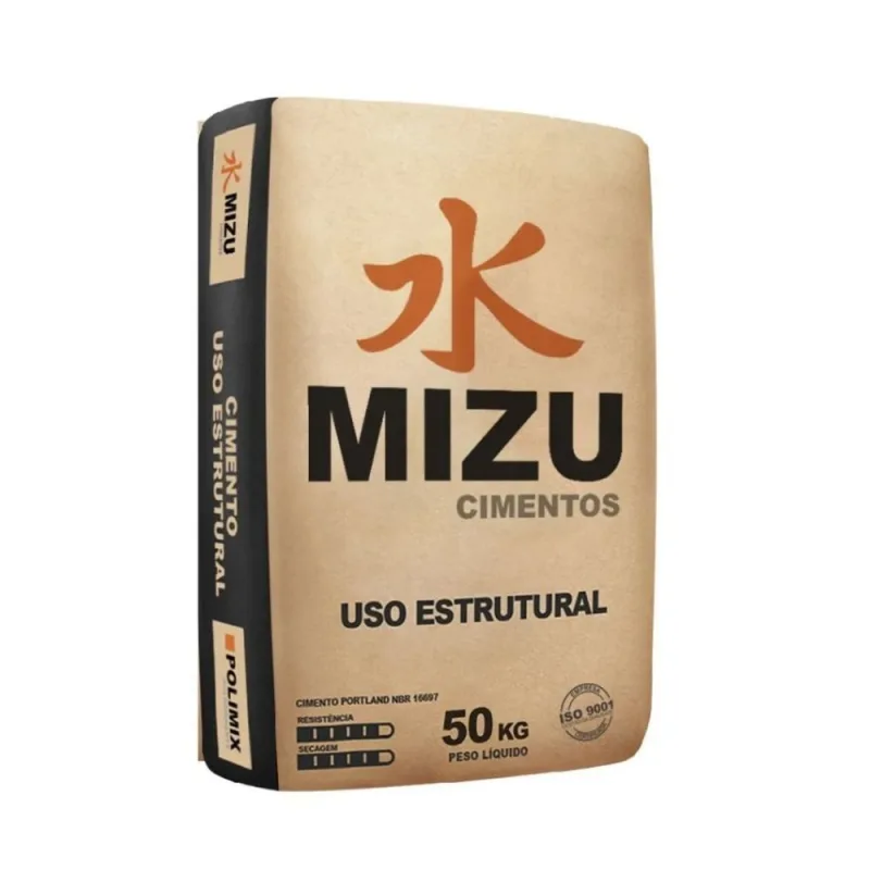 Cimento CPII 40RS Estrutural 50Kg Mizu - MIZU - Materiais De Construção