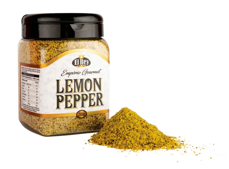 Lemon Pepper 200g - Linha Empório Gourmet - Não Informado - Mercearia