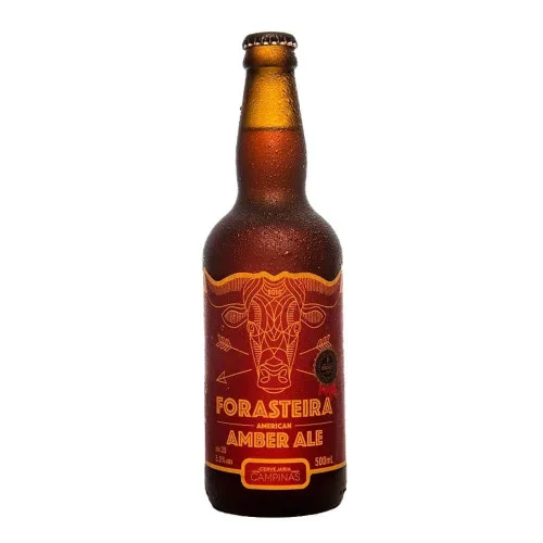 CERVEJA ARTESANAL CAMPINAS AMBER ALE 500ML - AMERICA - Adega