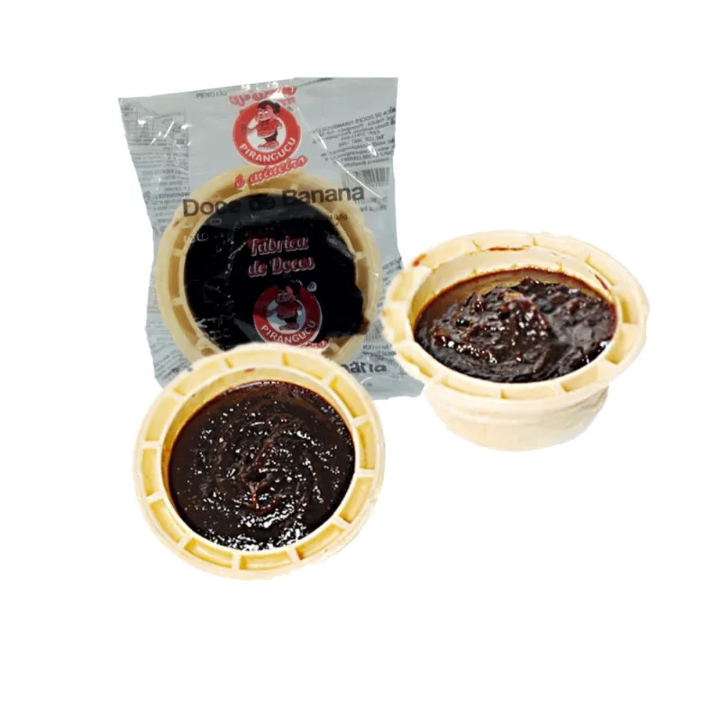 Doce de Banana Piranguinho Copinho Waffer 45g