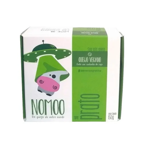 Queijo Vegano Tipo Prato Nomoo - NOMOO - Frios E Laticínios