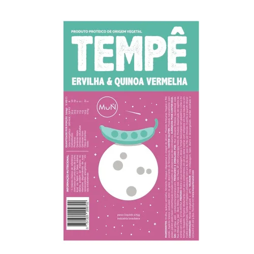 Proteico De Ervilha E Quinoa Vermelha 275g Tempe - TEMPE - Mercearia