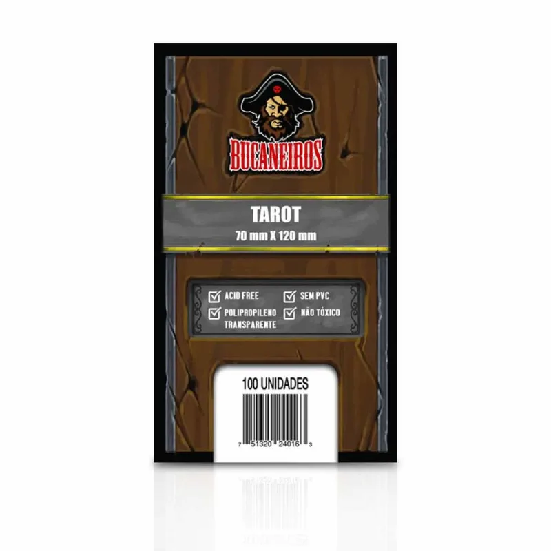 Sleeve Tarot Bucaneiros 70x120mm