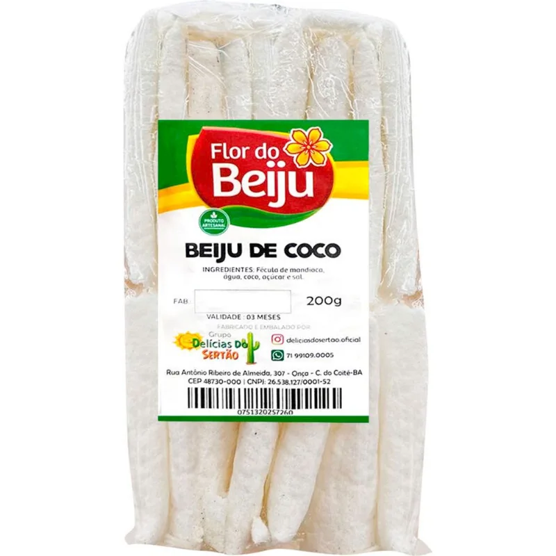 Beiju Flor do Beiju Coco 200g