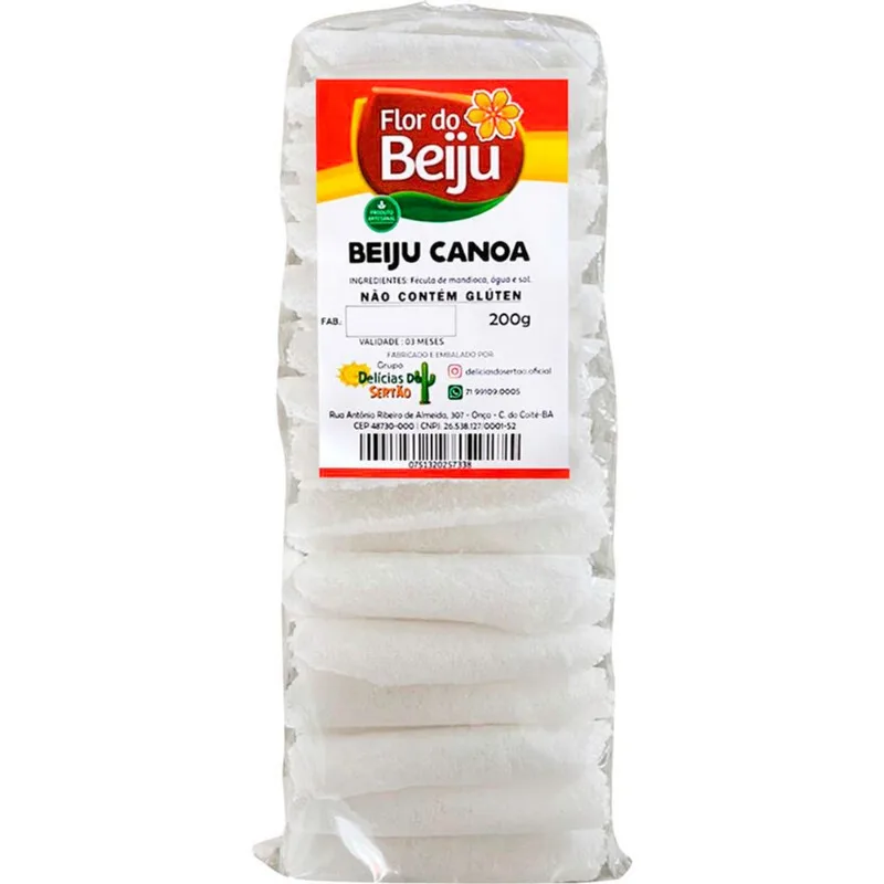 Beiju Flor do Beiju Canoa 200g