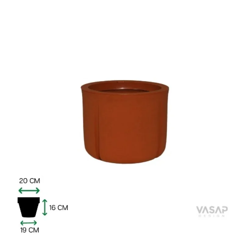 Vaso Karaja 16 Terracota