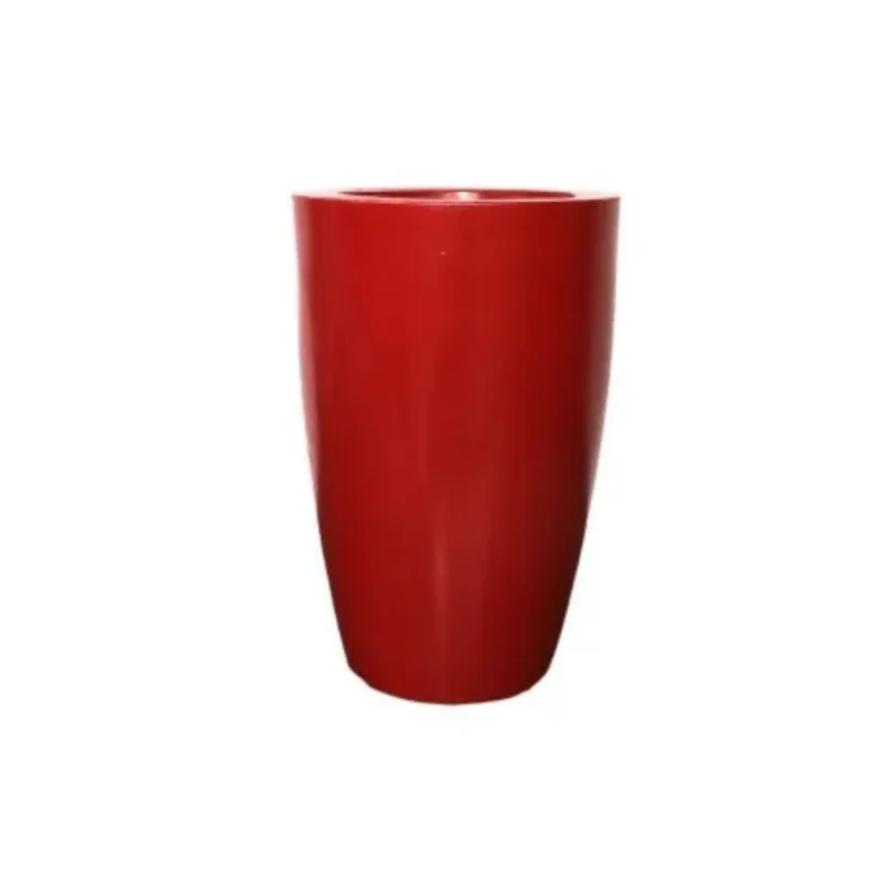 Vaso Cone Liso 45 Vermelho