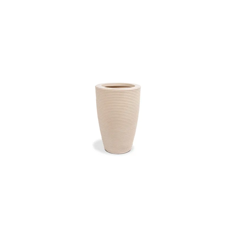 Vaso De Plástico Cone Riscato Pote 45 Areia Vasap - Vasap - Casa E Organização