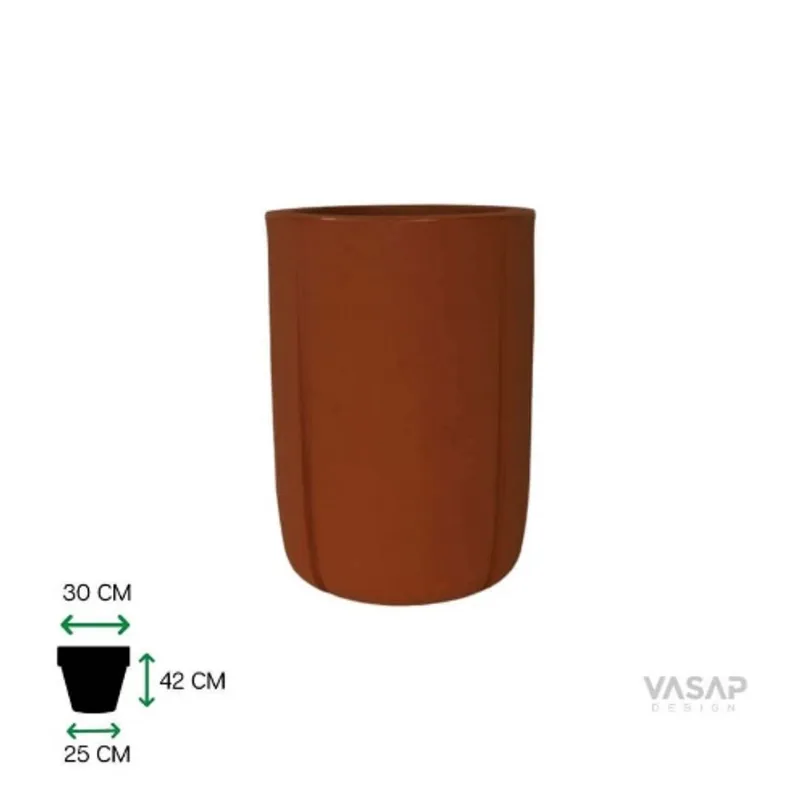 Vaso Karaja 42 Terracota