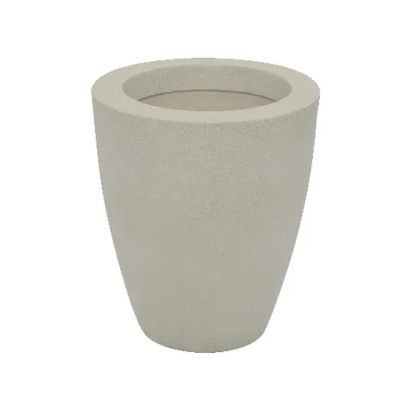 Vaso de Plástico Vietnamita 31 Branco Mármore Vasap Design - Vasap