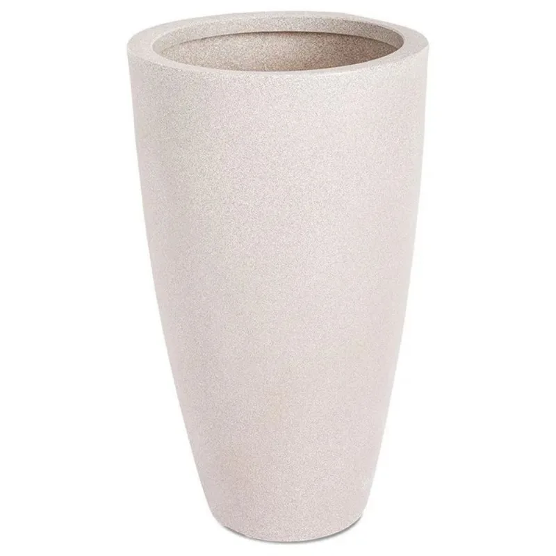 Vaso de Plástico Vietnamita 70 Branco Marmore
