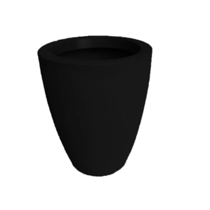 Vaso De Plástico Vietnamita Pote 31 Preto Absoluto Vasap