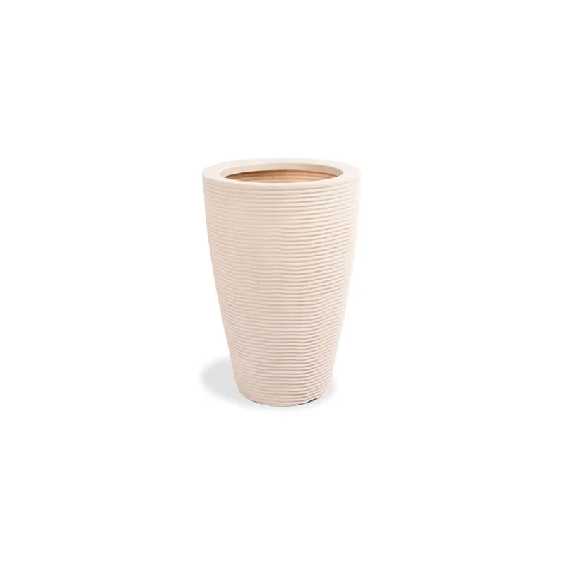 Vaso De Plástico Cone Riscato Pote 55 Areia Vasap - Vasap