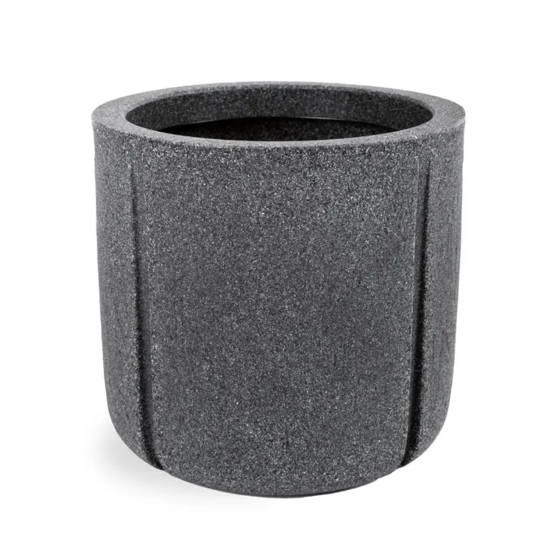 Vaso Karaja Vasap 24cm Preto Absoluto (MP)