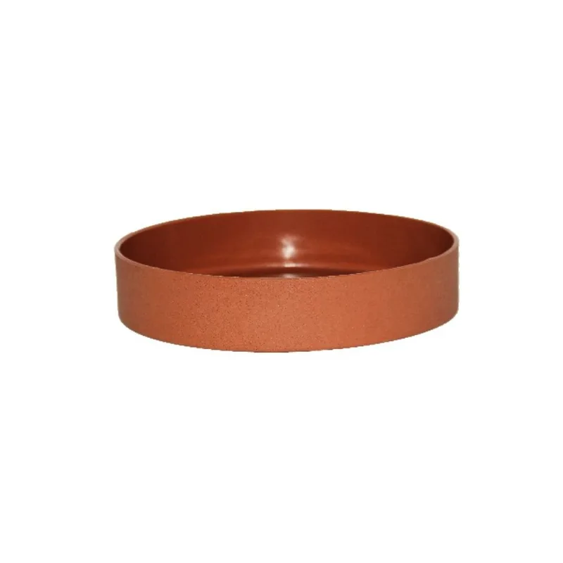 Prato Vasap Design Cumbuca Bojuda Tam.: M. Terracota