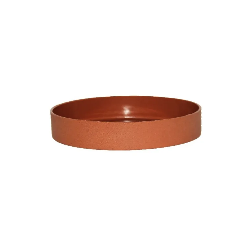 Prato Vasap Design Cumbuca Alongada Tam.: M. Terracota