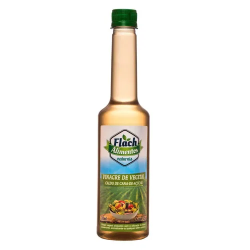 Vinagre De Vegetal Caldo De Cana 510ml Flach Alimentos Naturais - FLACH