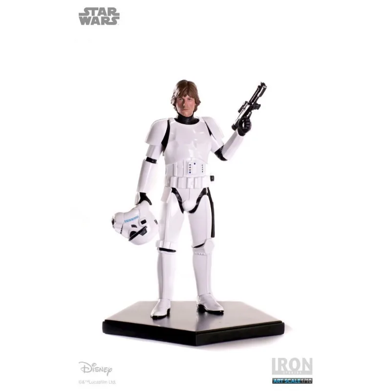 Luke Skywalker In Stormtrooper Disguise - Art Scale 1/10 - Star Wars