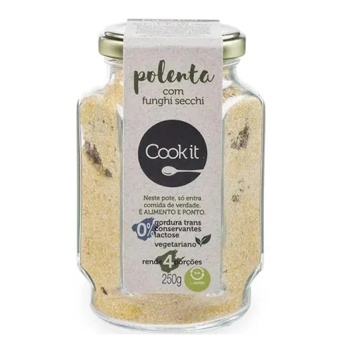 Polenta C/funghi Secchi Cook It 250g