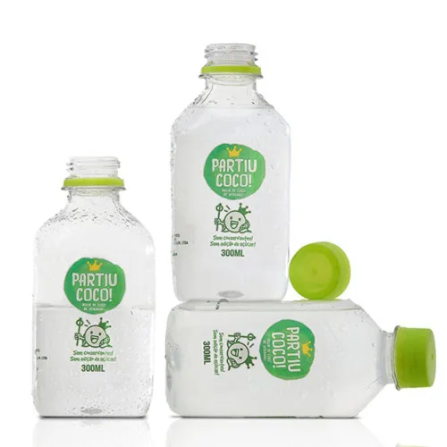 Agua De Coco Envasada Garrafa Pet 300ml Partiu Coco Alimentos - PARTIU COCO - Congelados