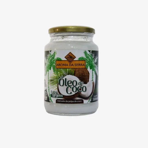 Oleo Coco Aroma Da Serra Extra Virgem 500ml - AROMA - Mercearia