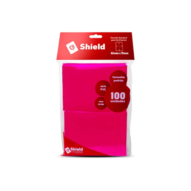 Shield Matte 100 un Sleeves Para Card Game Pokémon Magic