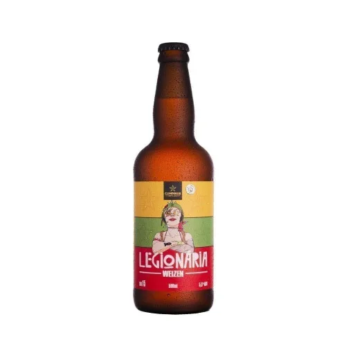CERVEJA ARTESANAL CAMPINAS LEGIONÁRIA WEIZEN 500ML