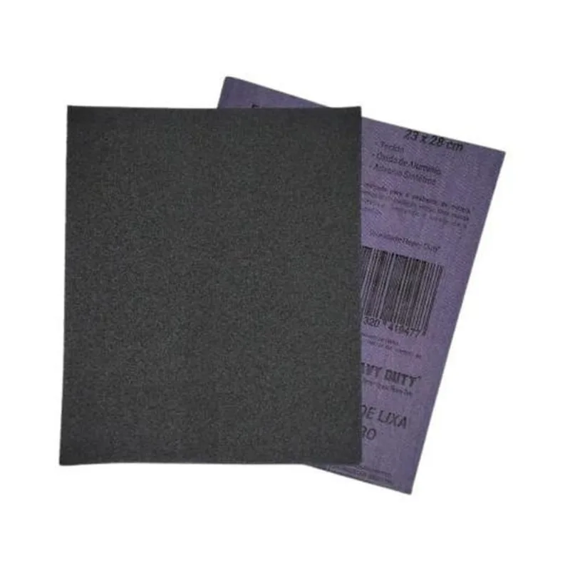 Lixa Ferro Grão 100 Heavy Duty - Remoção Tintas Oxidação Massa Plástica Metais Madeiras