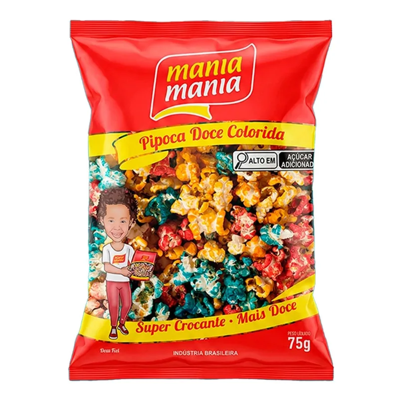 Pipoca Manu Mania Doce 75g